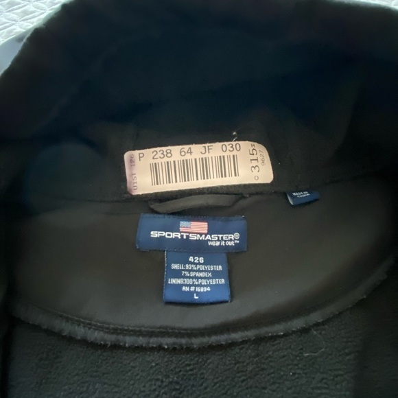 Mens black Sportsmaster LG Sport Jacket - Picture 5 of 10